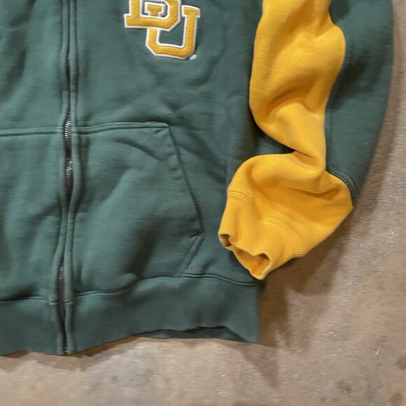 Baylor Bears Colosseum Logo Full Zip Men's Jacket - Black Heather Adult L - Picture 4 of 11